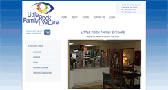 Desktop Screenshot of littlerockfamilyeyecare.com
